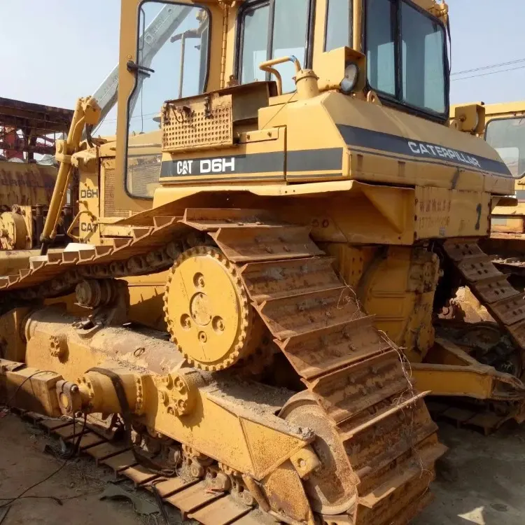 Gebrauchte Katze Bulldozer D6h Caterpillar D6 Crawler Bulldozer aus Japan zu verkaufen