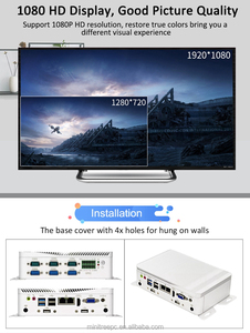 Fanless Mini Pc DDR4 MSATA M.2 Slots 6 COM Core I3 8130u I5 8250u Rugged <strong>Embedded</strong> Box PC Industrial <strong>Computing</strong> Automation <strong>Systems</strong> - Product Image 5