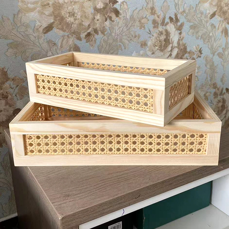 Original color faux rattan, small size 30*15*8