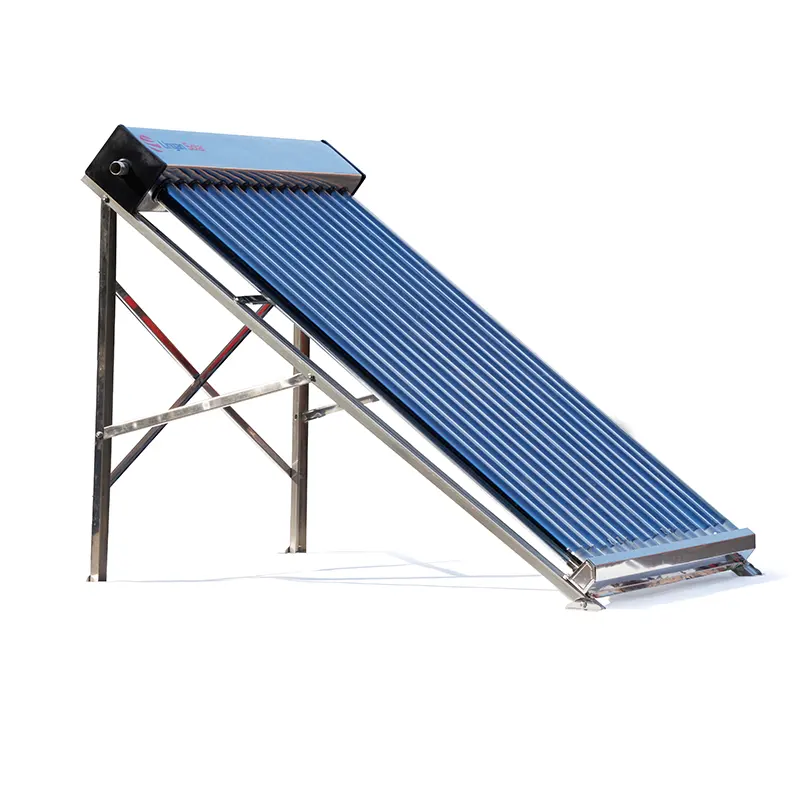 LINYAN 10-60 Röhren Vakuumröhren-Solarthermie kollektor Druck freier Vakuumröhren solarkollektor mit Wärmer ohr