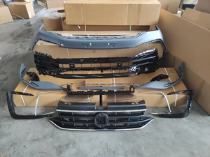 TIGUAN V-W-2017 dönüşüm kiti için 2020 için güncelleme 2021 r-line tarzı ön tampon (FACELIFT) - Product Image 2