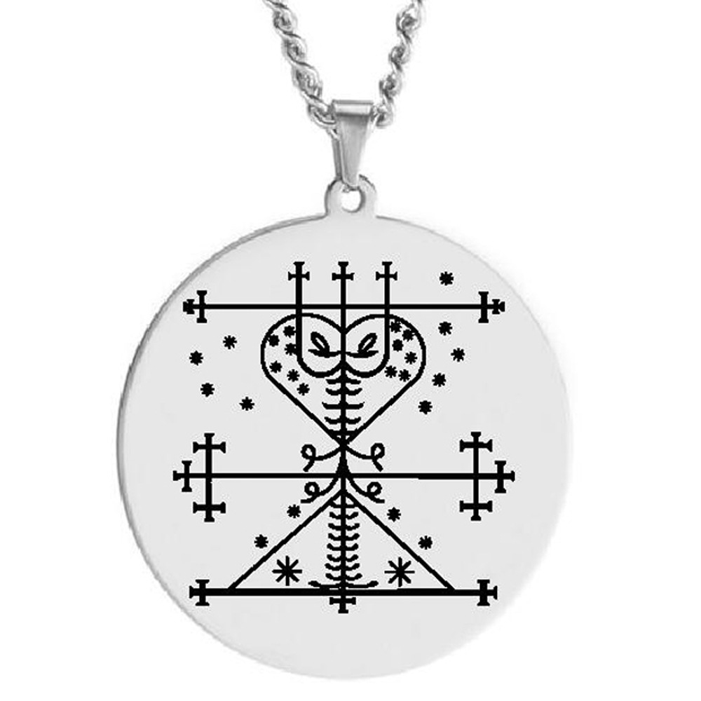 Steel color necklace 1