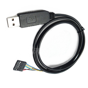 6Pin FTDI Ar rl FT232 modülü için ar-ino-usb TTL UART seri tel adaptörü RS232 indir kablo modülü LED göstergesi