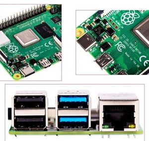 Raspberry Pi 4 modello B con 1/2/4GB RAM BCM2711 Quad core Cortex-A72 braccio v8 1.5GHz supporto 2.4/5.0 GHz WIFI dente blu 5.0 - Product Image 5