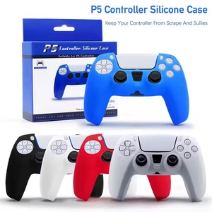 New Game Stick Anti-Slip Joypad Silicone <strong>Case</strong> for PS5 <strong>Controller</strong> <strong>Shell</strong> <strong>Case</strong> Gamepad Protective Skin PS5 - Product Image 4