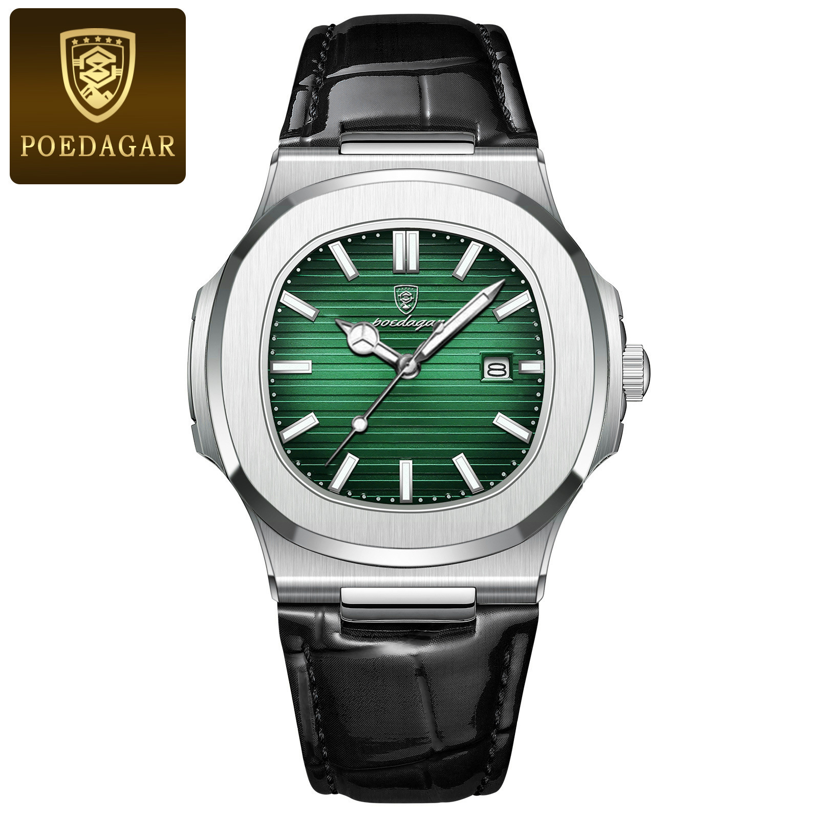 613 silver green