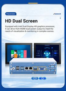 Win 7 Industrial Motherboard Machine Vision <strong>Computer</strong> <strong>Embedded</strong> Linux Router 2 Dual Lan <strong>X86</strong> I3 I5 I7 Fanless Industrial Mini Pc - Product Image 4