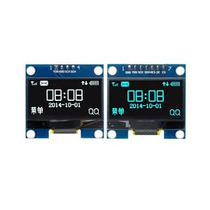 Modulo display OLED da 1.3 pollici bianco/blu 128 x64spi/IIC I2C comunica schermo oled 4pin 7pin - Product Image 1