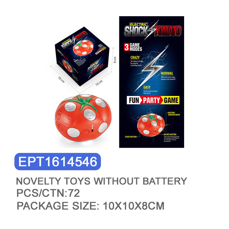 EPT1614546-Electric Shock Tomato Toy(72pcs/ctn)