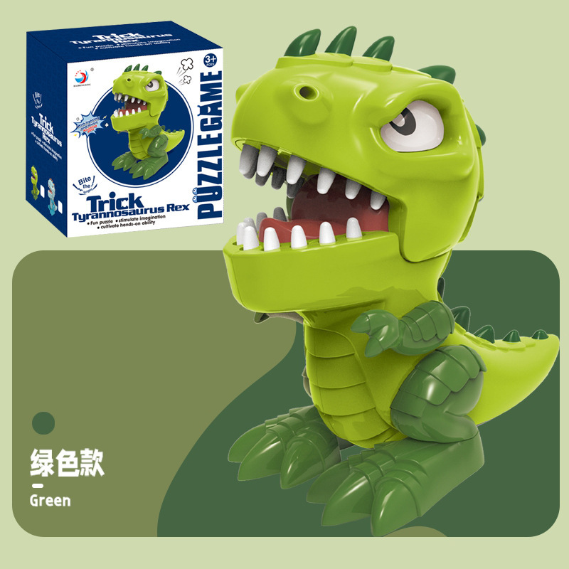 1667C Dinosaure farceur - Vert