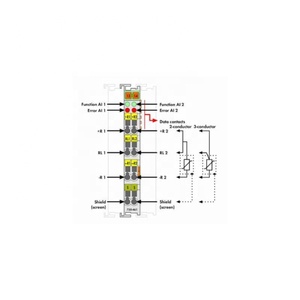 Wagos-Eingangs modul 750-461 Original-2-Kanal-Analogeingangs-E/A-Systeme für Pt100/RTD-Widerstands sensoren - Product Image 4