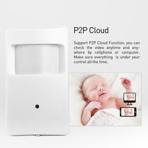 REVODATA 3MP迷你PIR IP摄像机3.7毫米针孔镜头940纳米夜视安全网络摄像机DC 12V (IPIR-M-FHW)