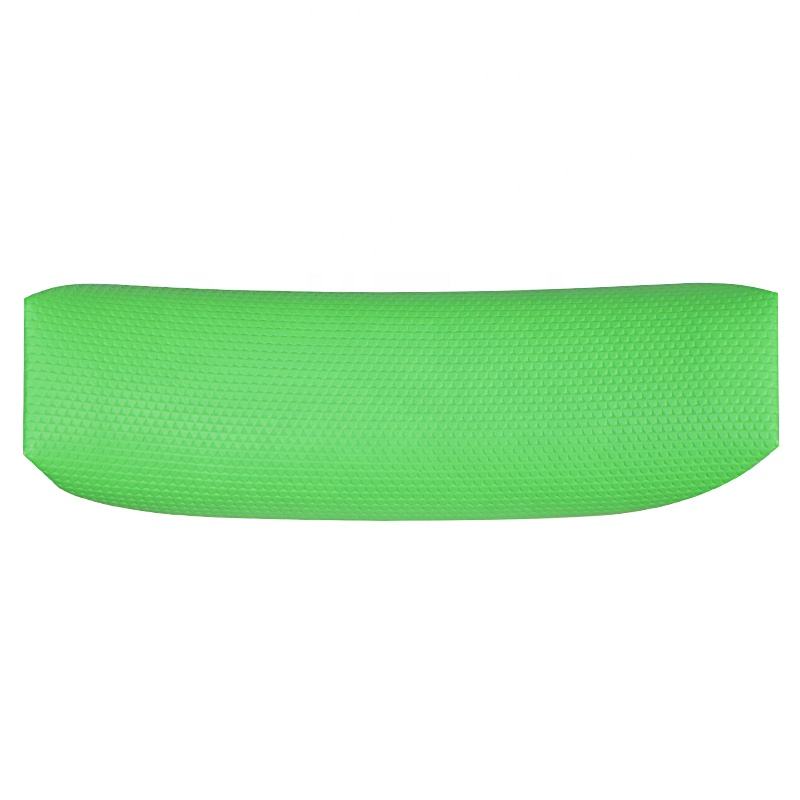 1 pièce de coussinet de bandeau en cuir PU vert
