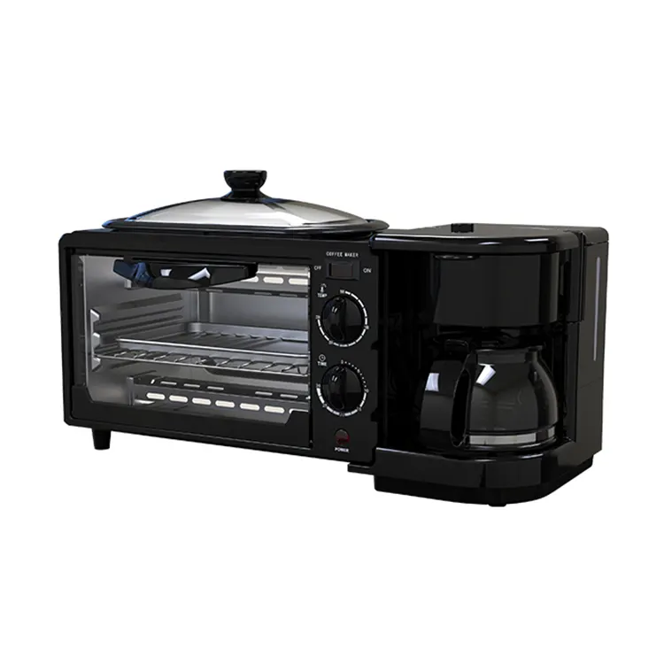 Electrodoméstico de cocina pequeño, máquina de desayuno multifunción 3 en 1, venta al por mayor