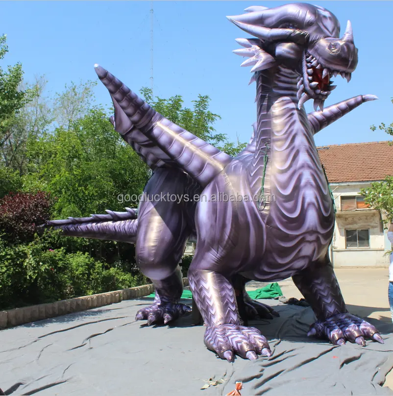 Grand dinosaure gonflable d'extérieur, décoratif, avec ailes volantes, pour parc Jurassic, zoo, offre spéciale