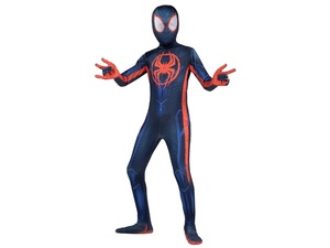 Boy kahraman 3D baskılı sıkı kırmızı takım Zentai tulum Spandex seti tulum 5-12 yaş arası çocuklar için uygun - Product Image 3