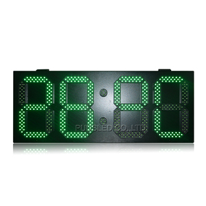 Buona qualità per esterni 7 segmenti cifre LED tempo e Temp segno impermeabile led timer display led orologio da parete - Product Image 1