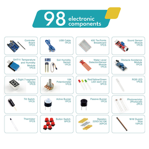 BXF Basic Starter Kit mit Verkaufs box für Schulkinder Pädagogisches Programmier kit Lernspiel zeug für Arduino uno r3