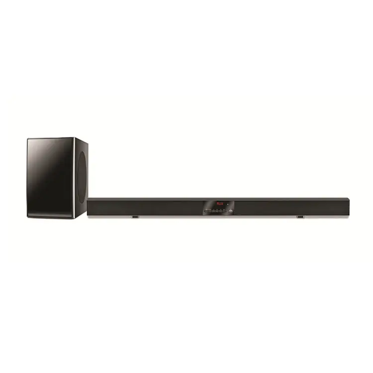 Barra de sonido inalámbrica para cine en casa, altavoz con sistema envolvente 5,1, Bluetooth, Subwoofer con cable