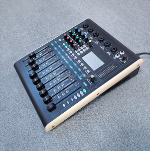 <strong>Pro</strong> Audio Digital <strong>Mixer</strong> 12 Channels Input +48V Phantom Power 3.2\&quot; TFT Touch Screen Windows PC/iPad Wireless Connected PA Sound