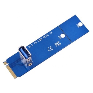 新NGFF M.2到USB 3.0 PCIE 1X转换器提升卡适配器 - Product Image 1
