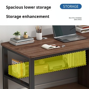 Design moderno Convertible Wooden Office Furniture Desktop <span class=keywords><strong>Computer</strong></span> <span class=keywords><strong>Desk</strong></span> com gavetas para uso escolar - Product Image 6