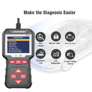 Kw320 Obd2 сканер для Авто Obd 2 Автомобильный диагностический инструмент автомобильный считыватель кодов русскому языку Pk Elm327 - Product Image 5