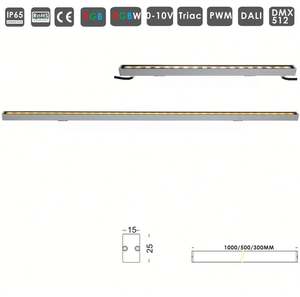 72W 100W Outdoor Dmx512 <span class=keywords><strong>Dimmer</strong></span> Led Verlichting Ip67 Waterdicht Gebouw Gevel Rgb Rgbw Strip Lineaire Muur Wasmachine - Product Image 2