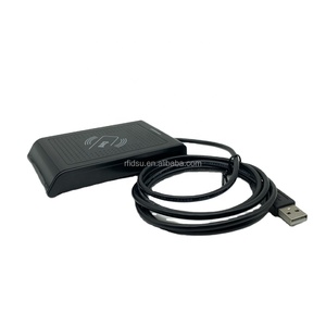 <strong>HF</strong> 13.56mhz Contactless Smart Card <strong>Reader</strong> Writer RFID Tag Desktop USB NFC Encoder for URL Serial