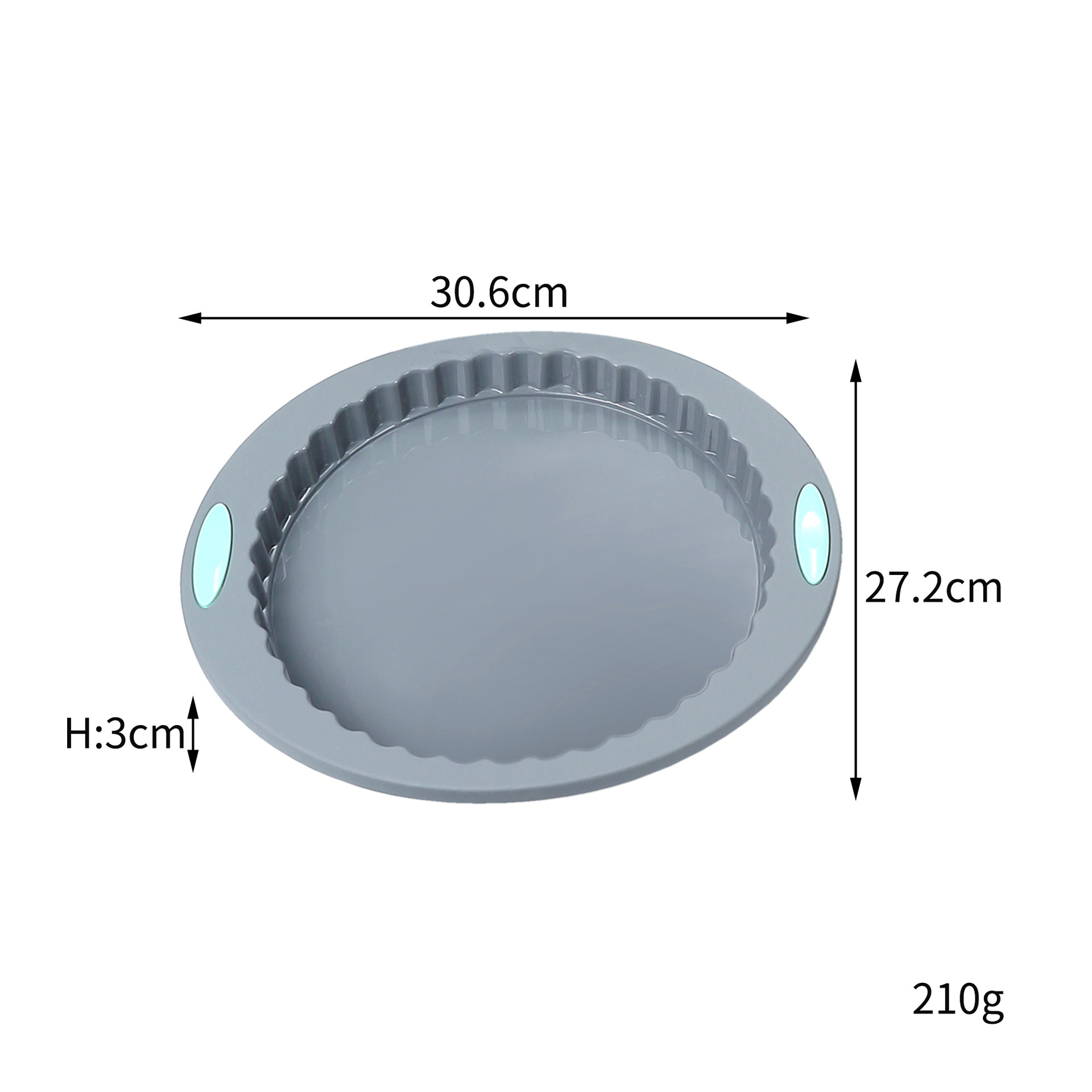 Two-tone Silicone Pizza Pan