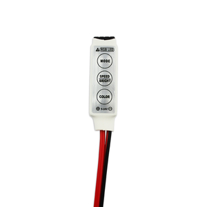 Hersteller Mini RGB LED-Controller 3Key RGB Mehr farben wechsel 12V 72W LED-Controller Dimmer Manuelle Anleitung - Product Image 4