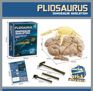 Kazı kazmak kiti iskelet diy montaj oyuncak dinozor fosil modeli - Product Image 4