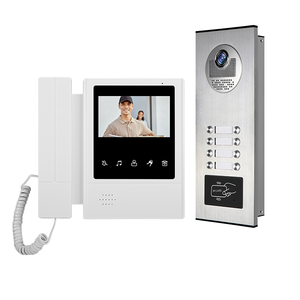 8 <strong>Buttons</strong> Apartment 530*8-V43E168-WIFI Tuya Video <strong>Intercom</strong> Doorbell Smart Camera <strong>System</strong> <strong>With</strong> RFID Card Unlock - Product Image 4
