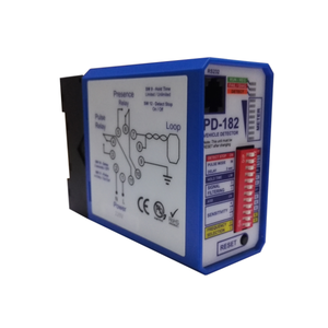 調整可能な駐車場用PD182シングルチャンネル車両ループ検出器 - Product Image 1