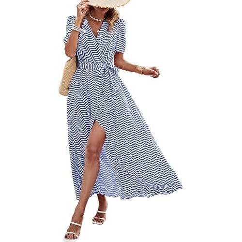 Dot Blue White