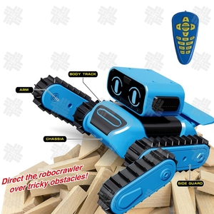 KW stelo per bambini intelligente programmazione fai da te assemblaggio telecomando elettrico Sensing gestuale tracciato giocattolo Robot da arrampicata