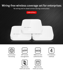 IPCOM ac1200 AP EW9 EP9x2 1200Mbps kurumsal/ev örgü kablosuz WiFi sistemi 11AC WiFi yönlendirici APP yönetimi Wifi tekrarlayıcı - Product Image 2