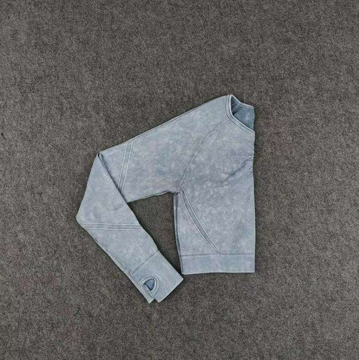 สีฟ้า-เสื้อครอป