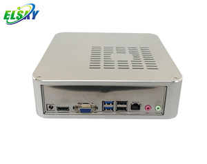 ELSKY Ubuntu Mini Pc HD4009 with CPU Kaby Lake 7th Gen I3 7100 DDR4 RAM M.2 SSD Lga 1150 Motherboard for Gaming Computer - Product Image 1