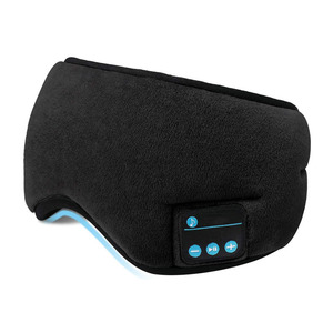 หน้ากากปิดตานอน5.3บลูทูธไร้สายพร้อมหูฟัง3D หน้ากากปิดตานอนหลับสำหรับอุปกรณ์นวดตาคล้ำๆ - Product Image 6