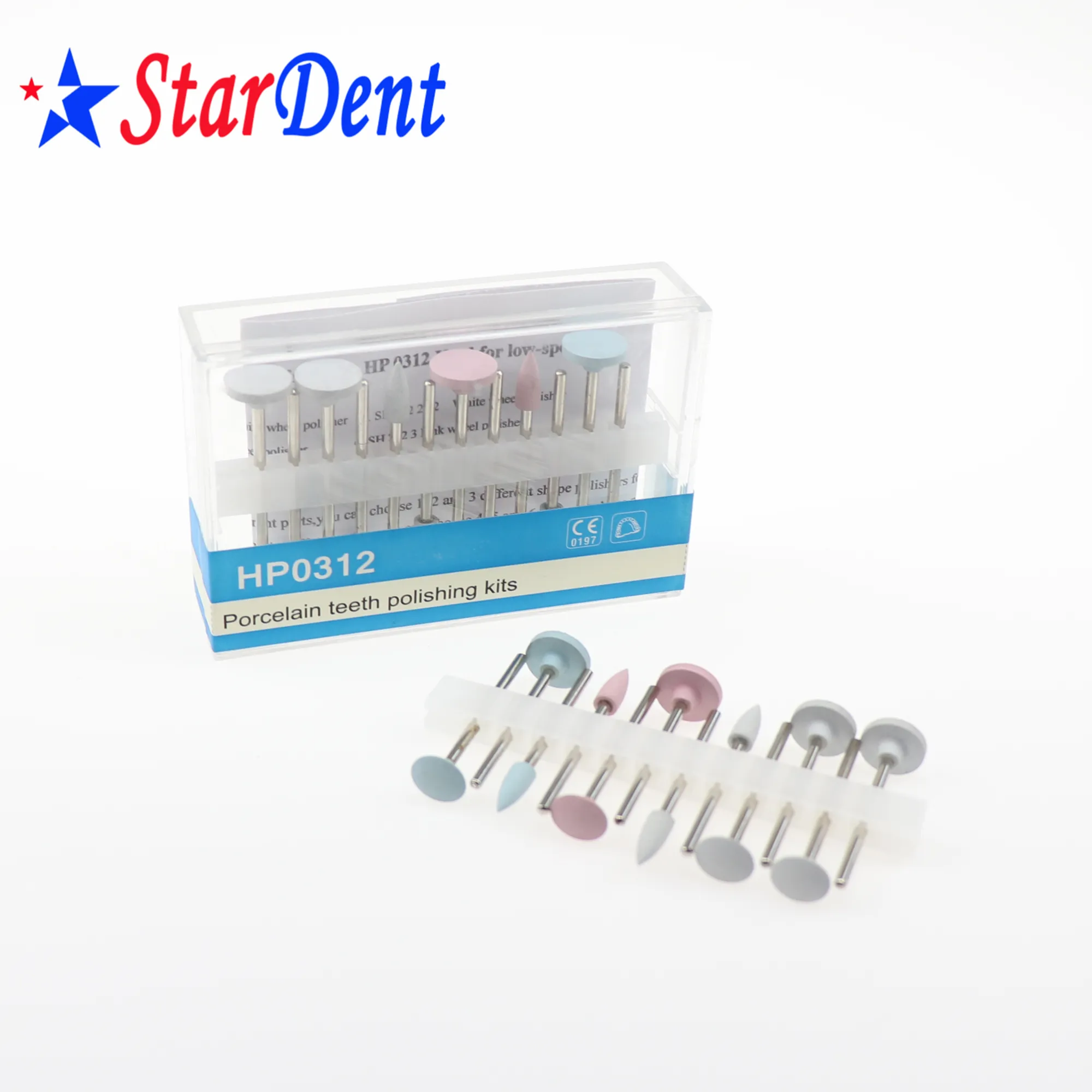 Porcelana Dental dientes Kits de pulido/Dental acabado/Kits /HP fresas