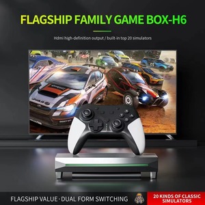 2024new tasarım için amlogic s905x3 Hd Retro Video oyunu tv kutusu Ps1/n64/dc süper konsolu H6 X Pro oyunlar konsolu - Product Image 5