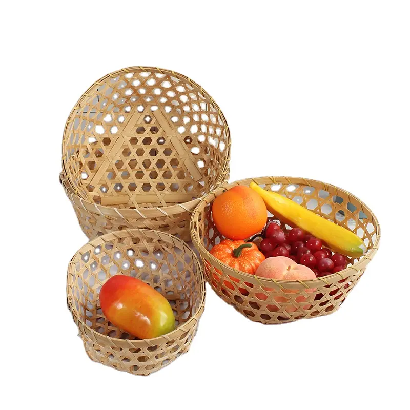 2023 Portable Rattan Bamboo Willow Picnic Basket Hamper With Low Price