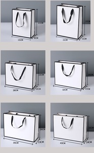 Bán Buôn Món Quà Sang Trọng In Kraft Túi Giấy Có Thể Tái Chế Bán Lẻ Quần Áo Thương Hiệu Logo Tùy Chỉnh Mua Sắm Bao Bì Túi Với Xử Lý - Product Image 2