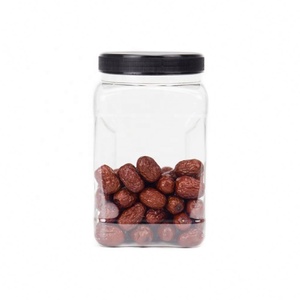 Thực Phẩm Trong Suốt Nhựa Lon Bán Buôn Thức Ăn Vật Nuôi Lọ Trong Suốt Rộng Miệng Chai Nhựa Nhựa Gia Vị <span class=keywords><strong>Jar</strong></span> - Product Image 3