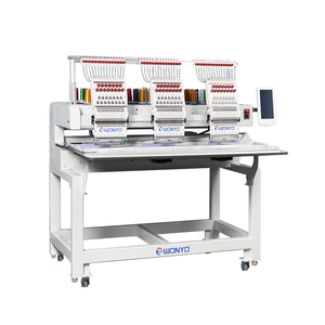 New!! Computerized Embroidery Machine Highspeed Quilting Perforations 3 Head Embroidery Machine for Cap - Product Image 3