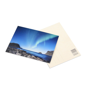 Personalizar código de cristal impresión a todo color papel de arte diseño personalizado tarjetas postales de negocios tarjetas de agradecimiento - Product Image 1