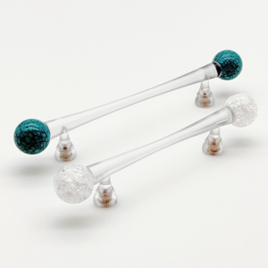 Hiện đại 128mm Acrylic đồ nội thất kéo xử lý cho nhà bếp ngăn kéo tủ quần áo cửa xử lý - Product Image 2