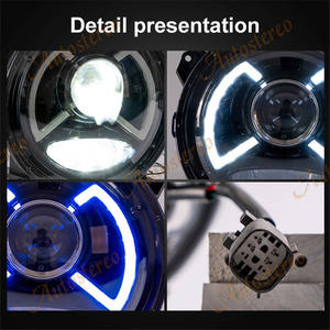 ไฟหน้ารถสำหรับ JEEP Wrangler JK 2018-2020โคมไฟหน้าคุณภาพสูงไฟ LED DRL ติดตั้งสัญญาณเลี้ยวประกอบ - Product Image 5