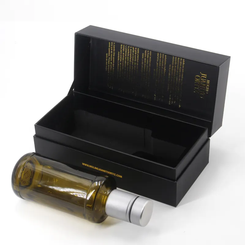 Custom Logo Luxury Boite Coffret Tequila Champagne Whisky Wine Gift Boxes For Bottles Of Wine